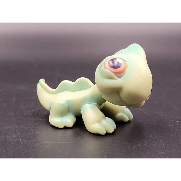 Littlest Pet Shop Iguana #29 Hasbro 2007 Green Lizard Figure LPS - Picture 2 of 11